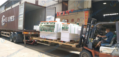 印度客戶定制金屬蝕刻機裝柜出貨！